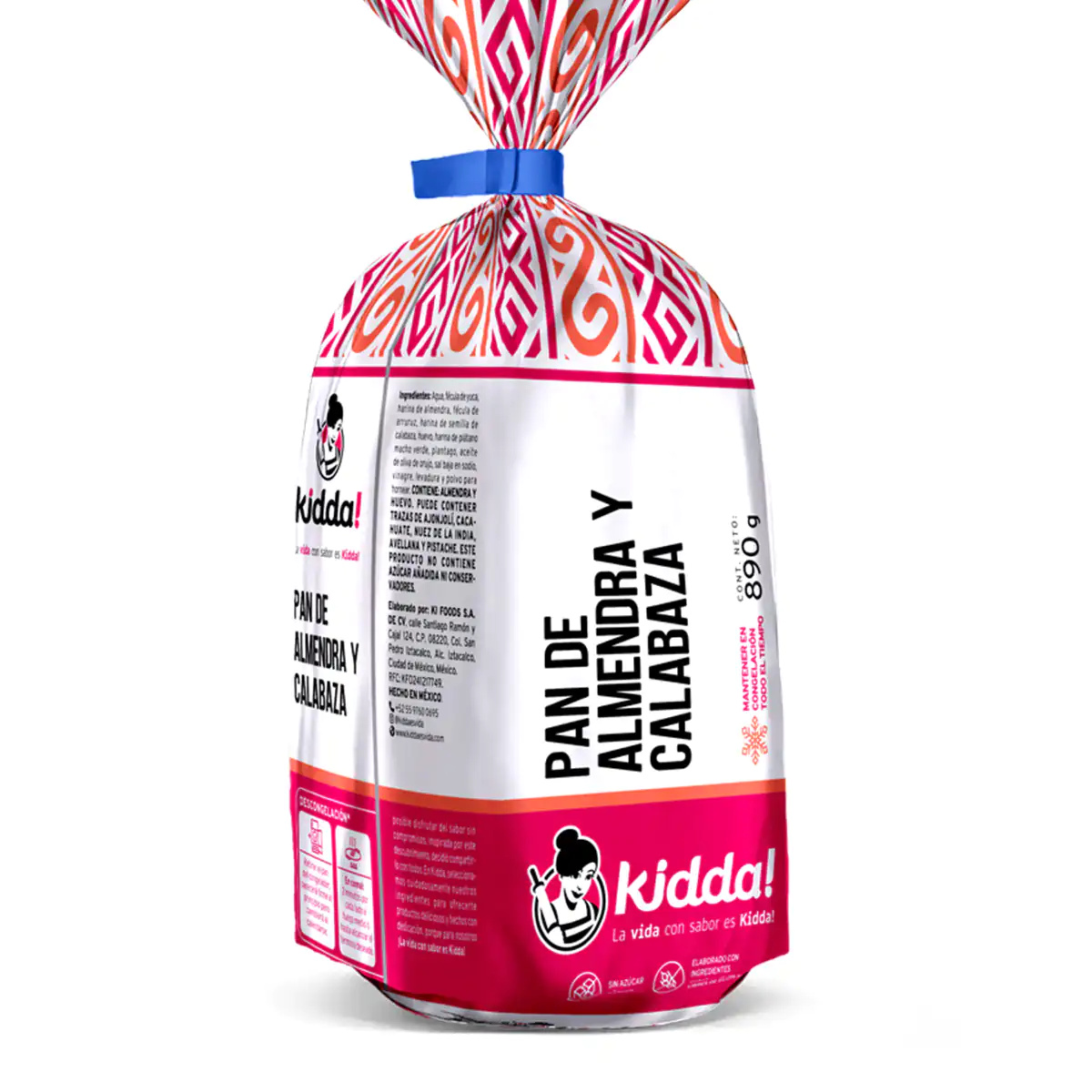 Pan Rústico y Saludable de Almendra y Calabaza