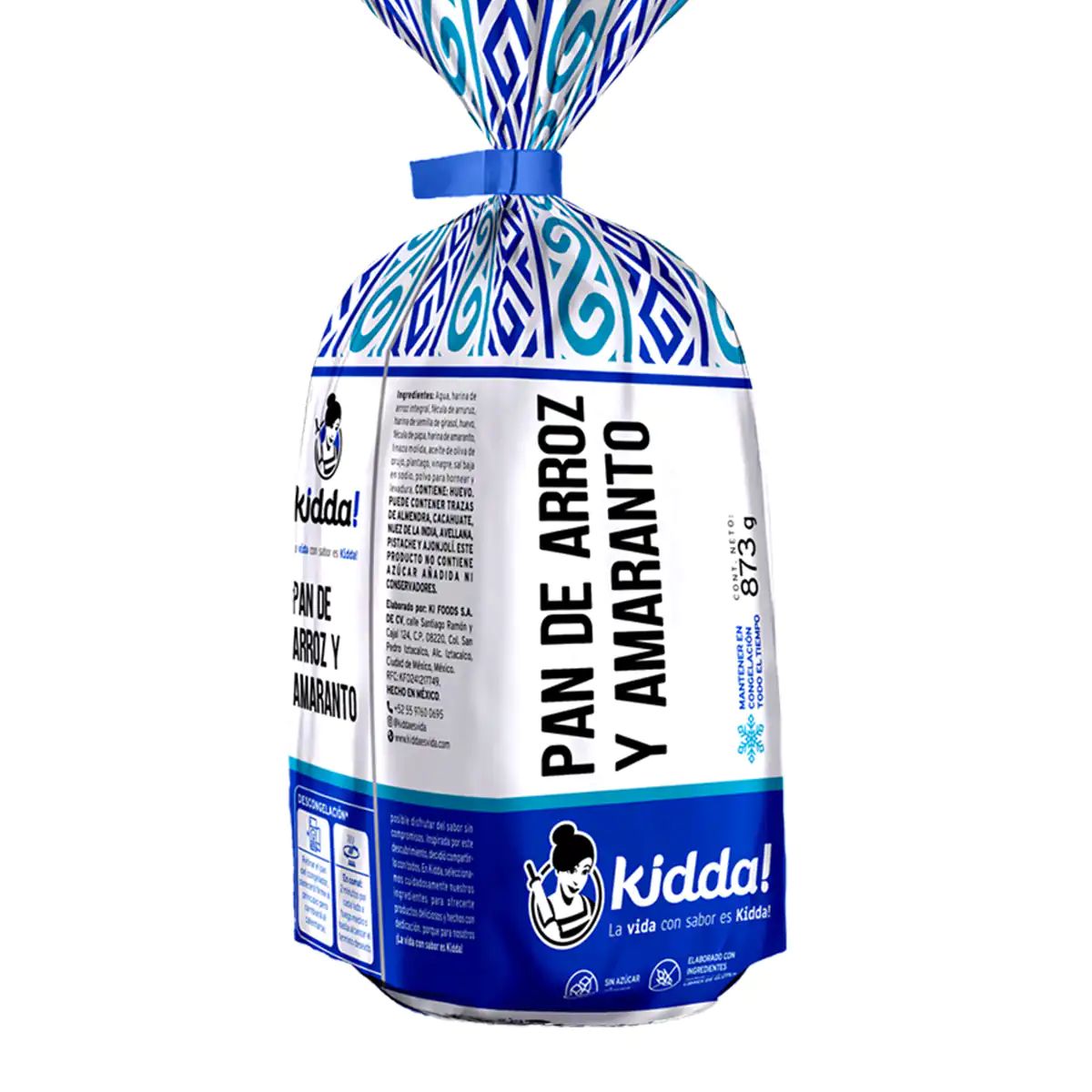 Pan Rústico y Saludable de Arroz y Amaranto